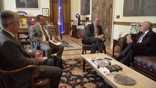 The meeting of Zohrab Mnatsakanyan with Luis Almagro