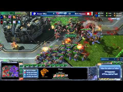 YML season 1 - Bly [Z]  vs Happy [T]