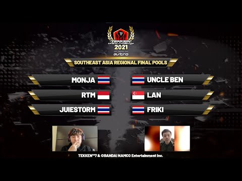 Tekken Online Challenge 2021 Regional Finals Pools Selection Show - Southeast Asia