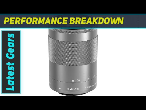 Unlocking Telephoto Excellence: Canon EF-M 55-200mm f/4.5-6.3 IS STM Lens Review