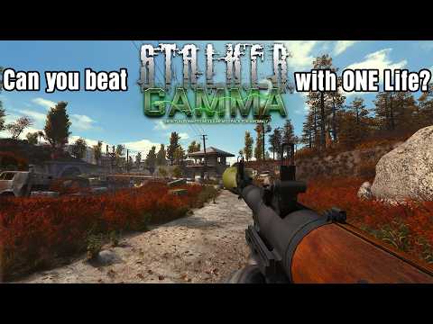 Can You Beat STALKER GAMMA with ONE Life?