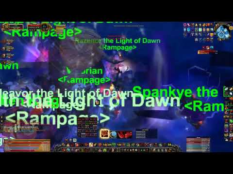 Dalaran WoW Lich King 25HC 5% BUFF Fury Warrior POV