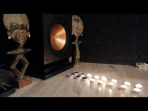 Klipsch SPL-120 Sub test tealight