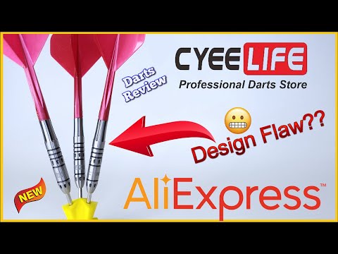 Newly Released Cyeelife Darts -  Darts Review - Design Flaw???