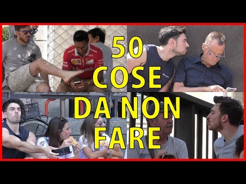 Le 50 Cose da NON Fare MAI - [Candid Camera] - theShow