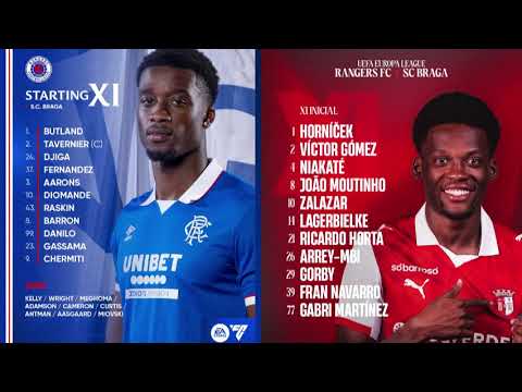 Rangers VS Braga - UEFA Europa League 2025/26 - BBC Radio Scotland commentary