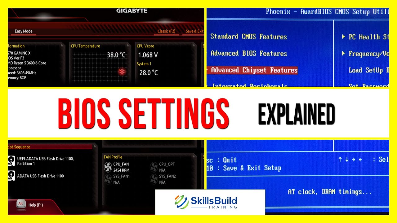 🔥 PC BIOS Settings Explained for Beginners