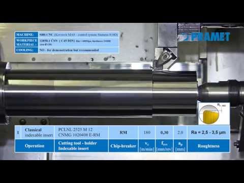 Wiper turning inserts with W-MR geometry