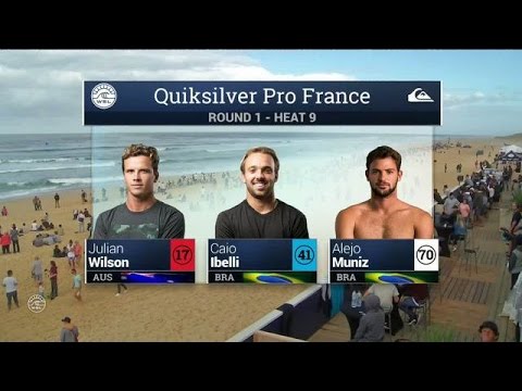 Quiksilver Pro France: Round One, Heat 9