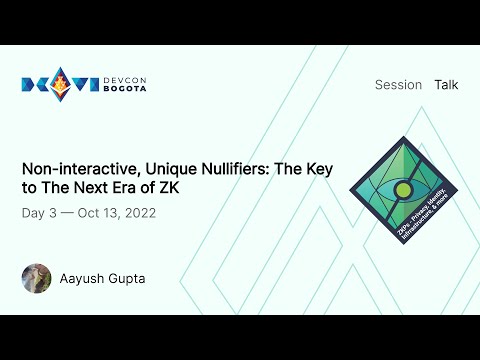 Non-interactive, Unique Nullifiers: The Key to The Next Era of ZK preview