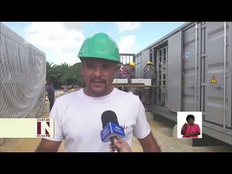 Instalan baterías para aumentar capacidad en parque fotovoltaico del Cotorro