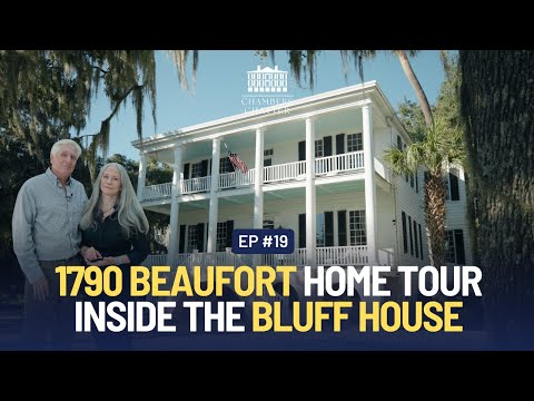 Chambers Chatter Ep. 19: Inside Beaufort’s Bluff House (1790) | Historic Federal Home Tour