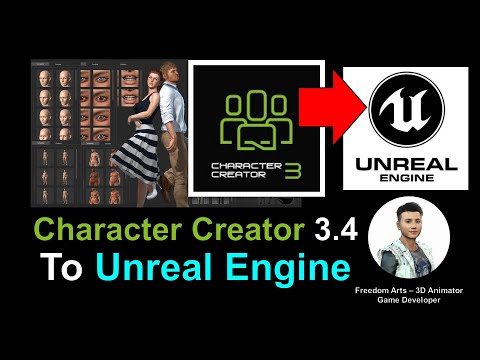 Character Creator 3.4 to Unreal Engine - Full Tutorial (November 2021)