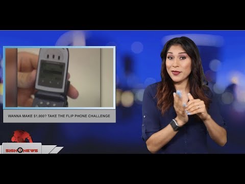 Wanna make $1,000? Take the flip phone challenge (ASL - 6.8.19)