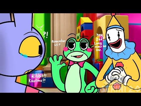 Caine Bring Ribbit & Kaufmo Back For Jax ?! - The Amazing Digital Circus [AU] // FUNNY ANIMATION