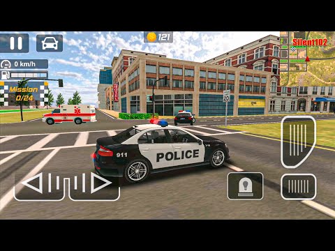 Police Drift Car Driving Simulator - Police Chase Crime City Officer - Android Gameplay