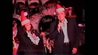 Johnny Cash and June Carter sing "Silent Night", Dec. 1996
