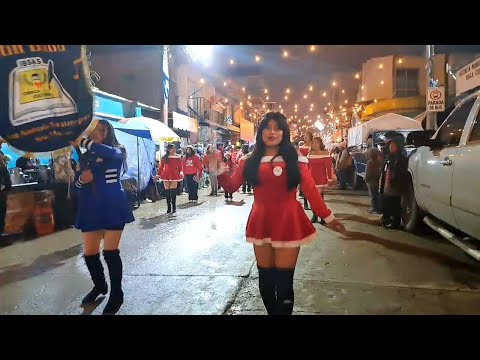 IBSAS Latin Band en el desfile navideño de Concepción Tutuapa, San Marcos 2025.
