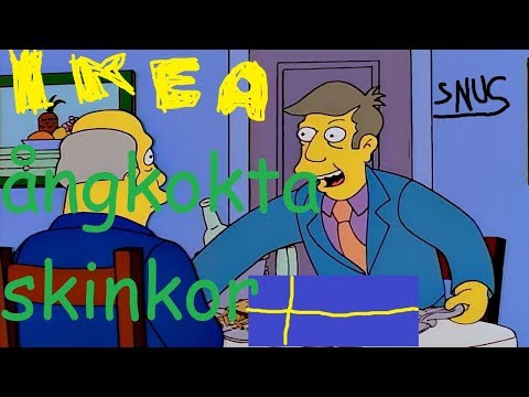 Steamed Hams But It's a Swedish Dub