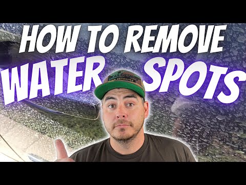 How to Remove Hard Water Spots from you Car | FAST & EASY | Car Detail