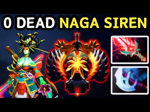 🔥 ABSOLUTE PERFECTION — 0 DEATH NAGA SIREN CARRY DESTROYS EVERYTHING | DOTA 2 🔥🔥