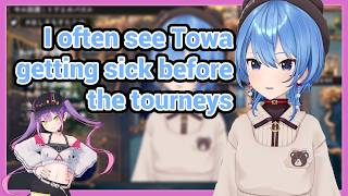 Suisei is Concerned About Towa and Went Over to Her Place