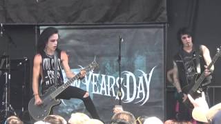 New Years Day - Death of the Party (Warped Tour-San Antonio)
