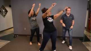 Can Mandisa get Wally to Zumba?