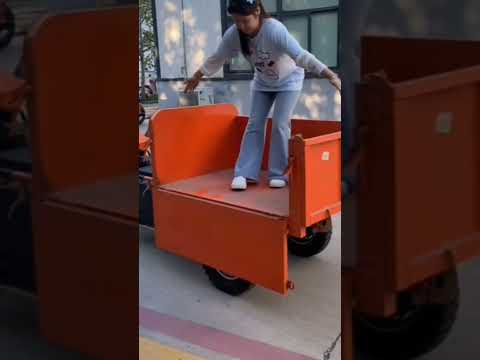 Heavy-load electric cargo tricycle