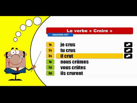 Je conjugue les verbes # Croire = Indicatif Passé simple