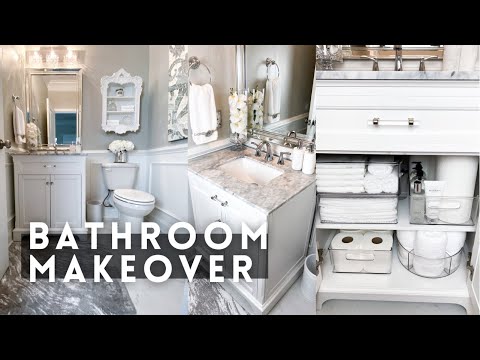 DIY EXTREME BATHROOM MAKEOVER + DIY Decor | Bathroom Organization Ideas | LGQUEEN Home Decor Video