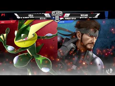 Clash of the Carolinas 3 - Kola(Snake) VS Wasabi(Greninja) - W. Top 64