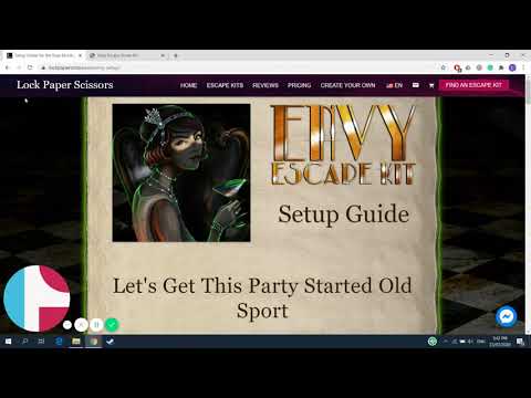 How to Set Up the Envy Murder Mystery Escape Room