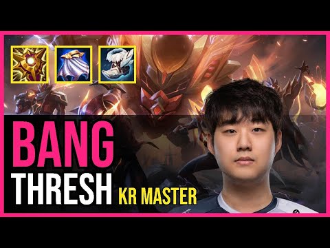 Bang - THRESH vs. LEONA Support | KR Master