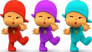 Kids learn colors with My talking Tom Pocoyo little baby Panda