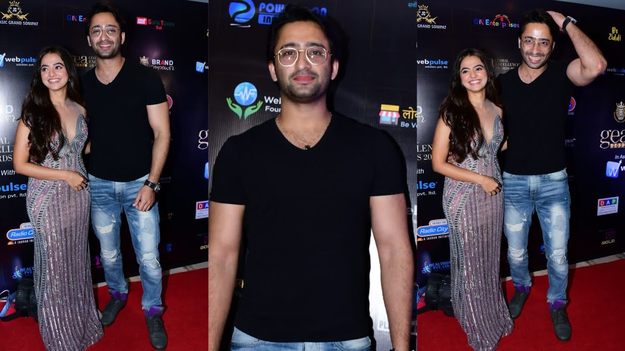  Helly Shah & Shahir Shaikh Today at Global Excellence Awards 2022