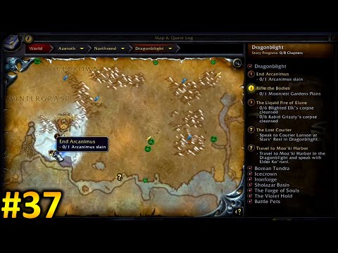 World of Warcraft Battle for Azeroth #37 Entering Dragonblight No Commentary Gameplay Walkthrough