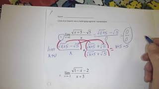 Download lagu limits involving multiplying by a conjugate... mp3