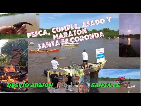 PESCA, CUMPLE, ASADO Y MARATON SANTA FE CORONDA 2026 #stancofishing #maraton #pesca #rio