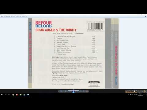 Brian Auger & The Trinity ''No Time To Live'' 1969