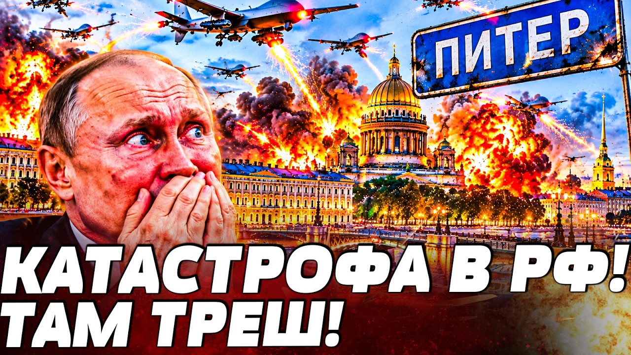 ⚡️3 МИНУТЫ НАЗАД! ТАКОГО ПРИЛЕТА ЕЩЕ НЕ ВИДЕЛО! ПИТЕР СРОВНЯЛИ С ЗЕМЛЕЙ! РУСС