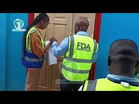 FDA Shuts Down Sachet Water Factory Over Licence Violation at Ashongman | Channel One News