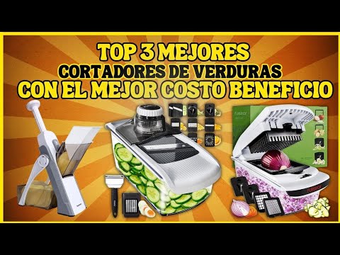 ¿Qué Mejor CORTADOR DE VERDURAS comprar en 2024? Top 3 Mejores CORTADOR DE VERDURAS