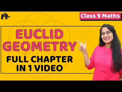 Introduction to Euclid's Geometry Class 9 Maths| NCERT Chapter 5|One Shot
