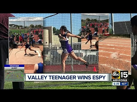 High school standout from the Valley wins an ESPY