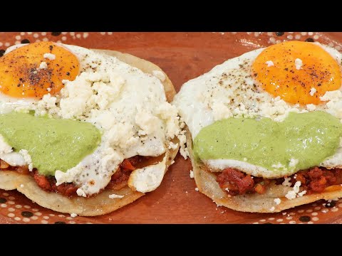 Huevos rancheros con chorizo