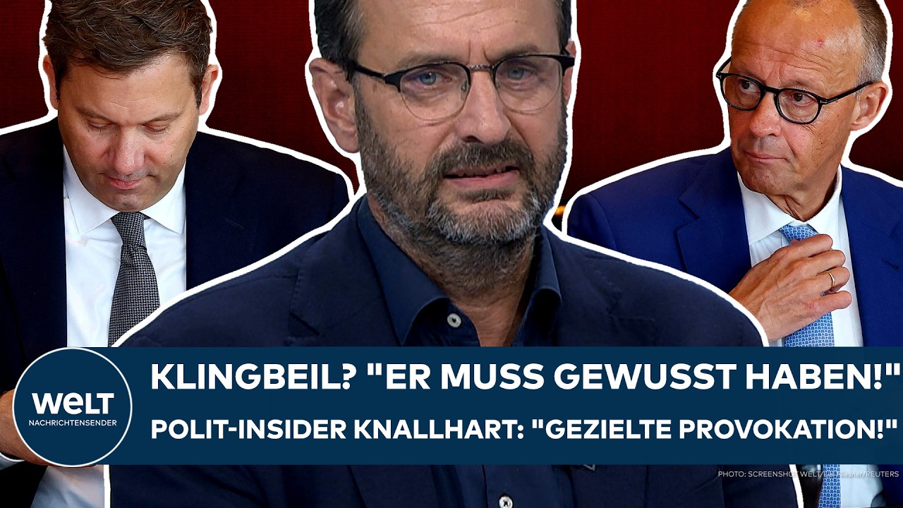 DEUTSCHLAND: Klingbeil? "Das ist eine gezielte Provokation!" Polit-Insider wird plötzlich deutlich!