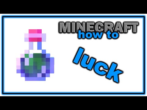 How to Get and Use Potion of Luck! (Java Edition) | Easy Minecraft Tutorial