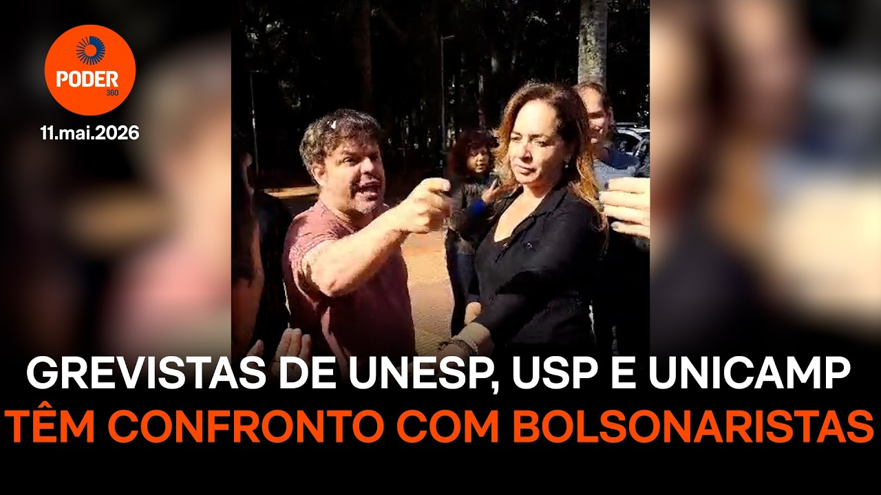 Grevistas de Unesp, USP e Unicamp têm confronto com bolsonaristas