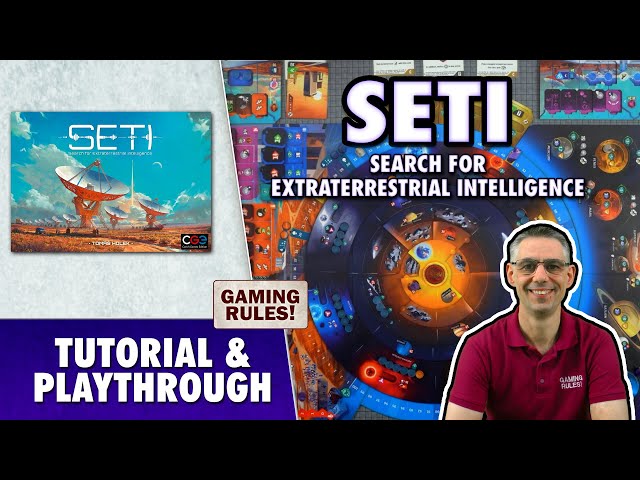 SETI: Search for Extraterrestrial Intelligence Board Game video thumbnail